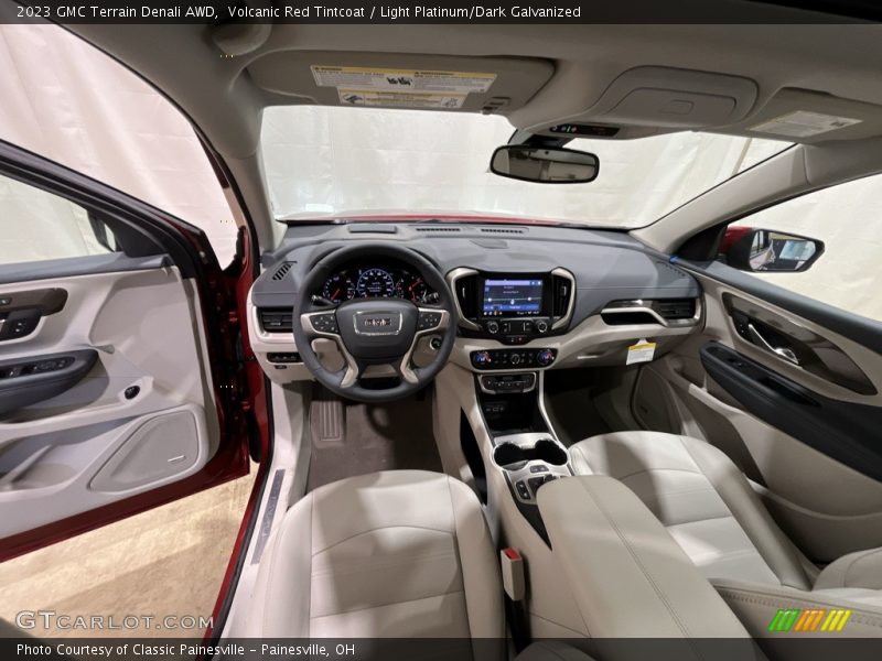 Volcanic Red Tintcoat / Light Platinum/Dark Galvanized 2023 GMC Terrain Denali AWD