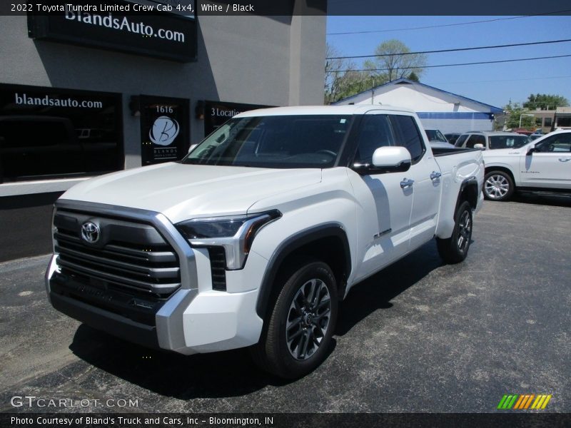 White / Black 2022 Toyota Tundra Limited Crew Cab 4x4