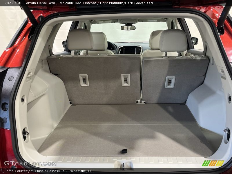 Volcanic Red Tintcoat / Light Platinum/Dark Galvanized 2023 GMC Terrain Denali AWD