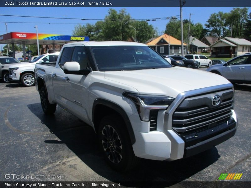 White / Black 2022 Toyota Tundra Limited Crew Cab 4x4