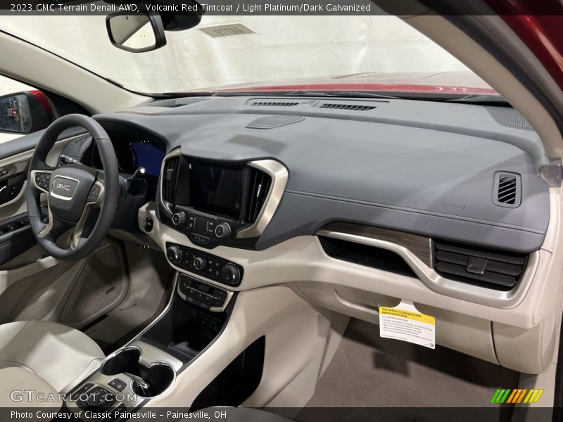Volcanic Red Tintcoat / Light Platinum/Dark Galvanized 2023 GMC Terrain Denali AWD