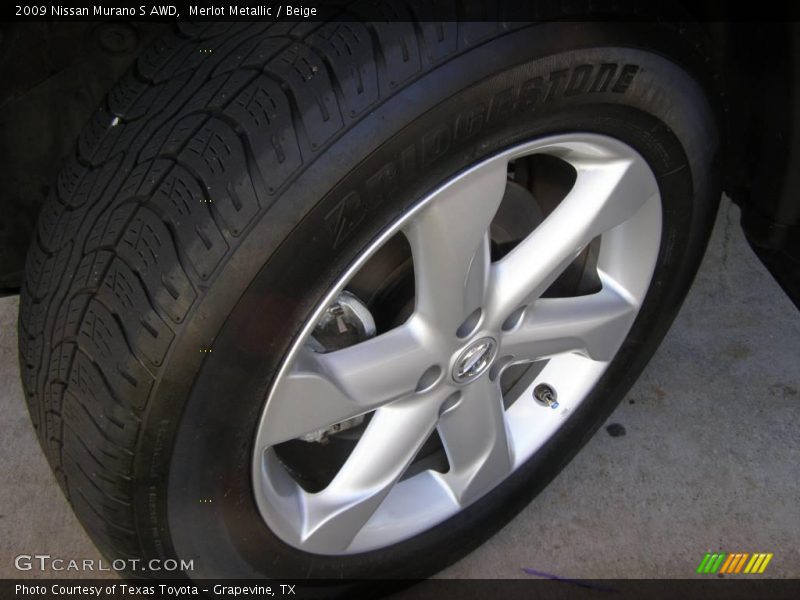 Merlot Metallic / Beige 2009 Nissan Murano S AWD