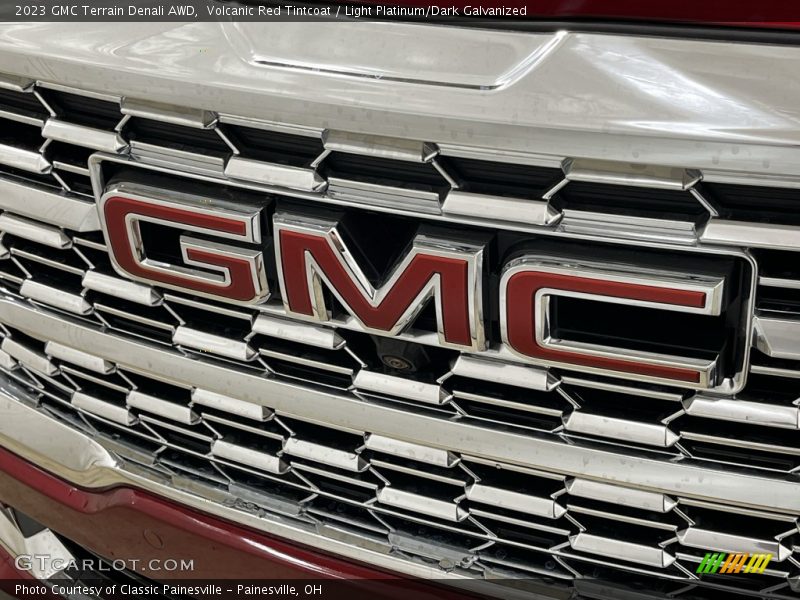 Volcanic Red Tintcoat / Light Platinum/Dark Galvanized 2023 GMC Terrain Denali AWD