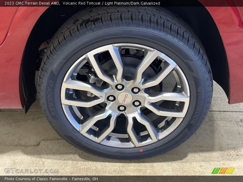 Volcanic Red Tintcoat / Light Platinum/Dark Galvanized 2023 GMC Terrain Denali AWD