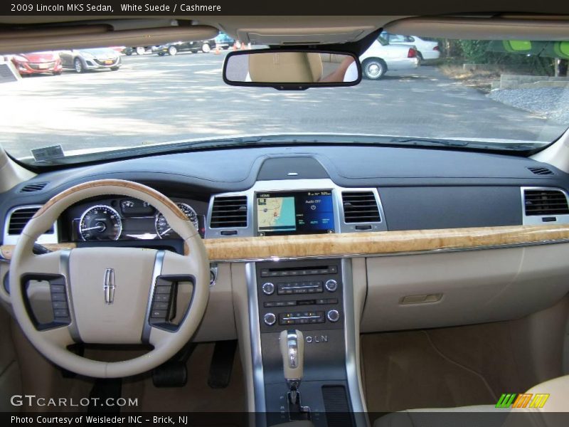 White Suede / Cashmere 2009 Lincoln MKS Sedan