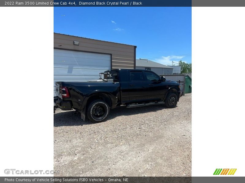 Diamond Black Crystal Pearl / Black 2022 Ram 3500 Limited Crew Cab 4x4