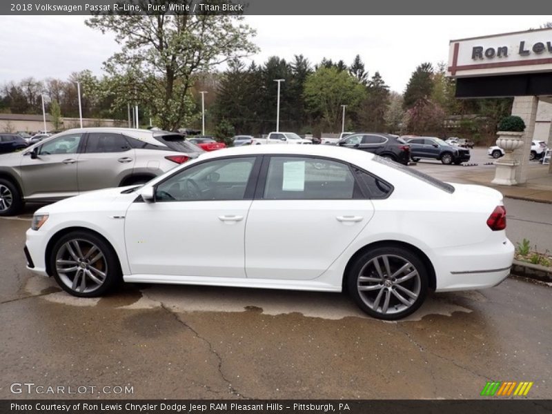  2018 Passat R-Line Pure White