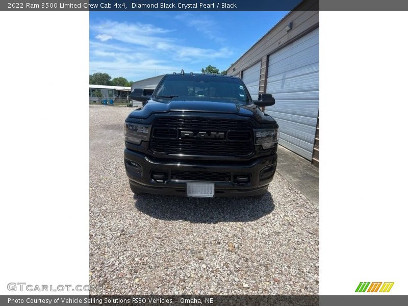 Diamond Black Crystal Pearl / Black 2022 Ram 3500 Limited Crew Cab 4x4