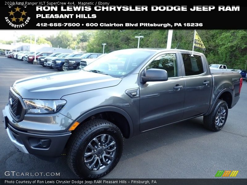 Magnetic / Ebony 2020 Ford Ranger XLT SuperCrew 4x4