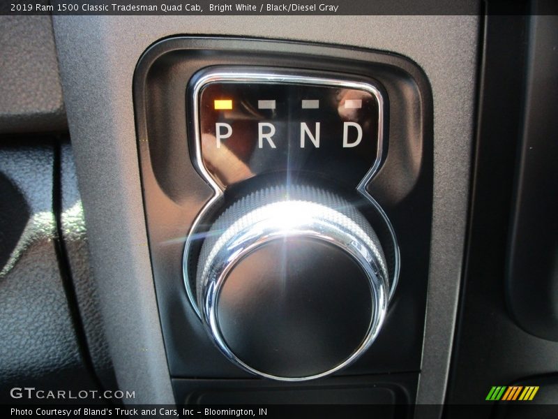 Bright White / Black/Diesel Gray 2019 Ram 1500 Classic Tradesman Quad Cab