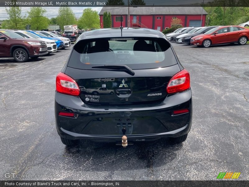 Mystic Black Metallic / Black 2019 Mitsubishi Mirage LE