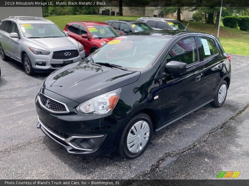 Mystic Black Metallic / Black 2019 Mitsubishi Mirage LE