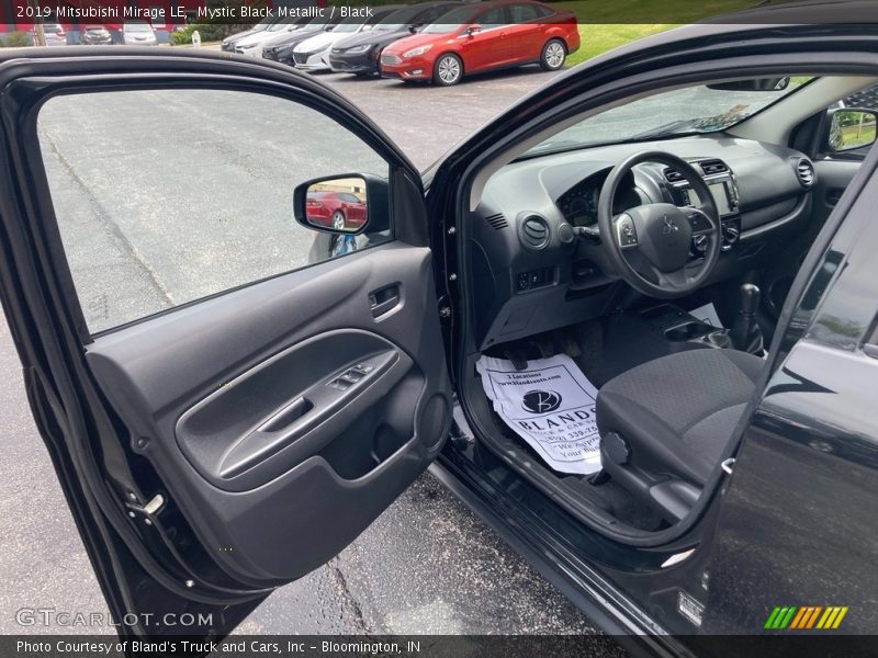 Front Seat of 2019 Mirage LE