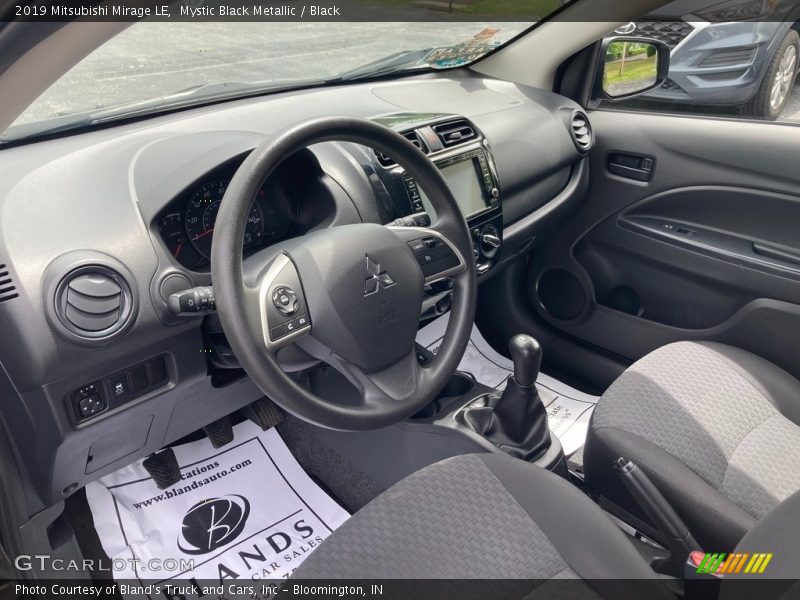  2019 Mirage LE Black Interior