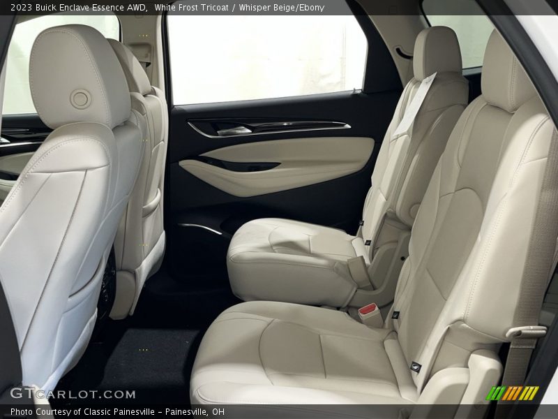 White Frost Tricoat / Whisper Beige/Ebony 2023 Buick Enclave Essence AWD