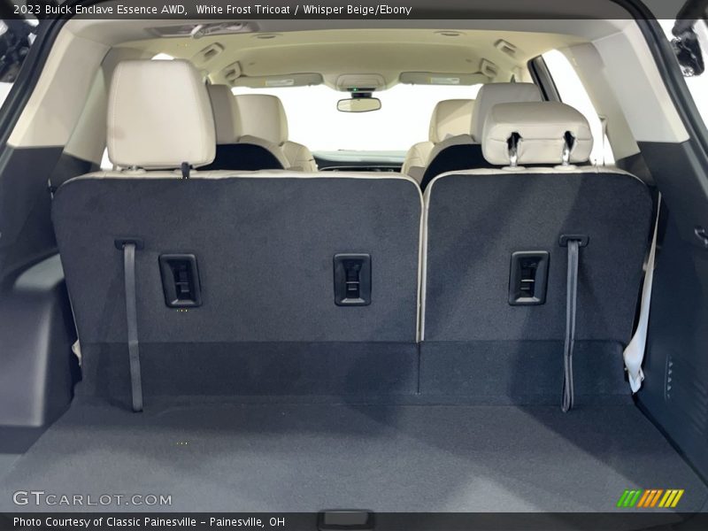 White Frost Tricoat / Whisper Beige/Ebony 2023 Buick Enclave Essence AWD