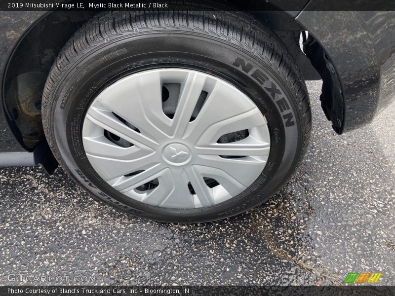 Mystic Black Metallic / Black 2019 Mitsubishi Mirage LE