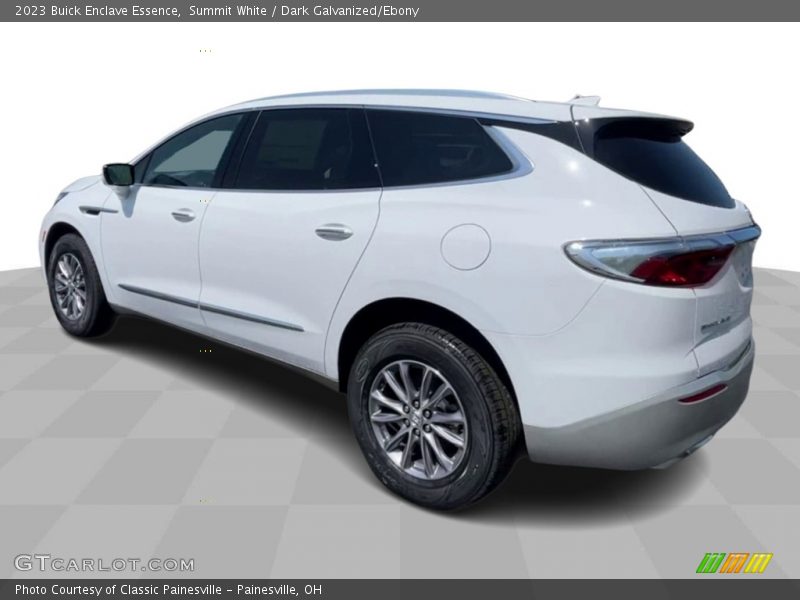 Summit White / Dark Galvanized/Ebony 2023 Buick Enclave Essence