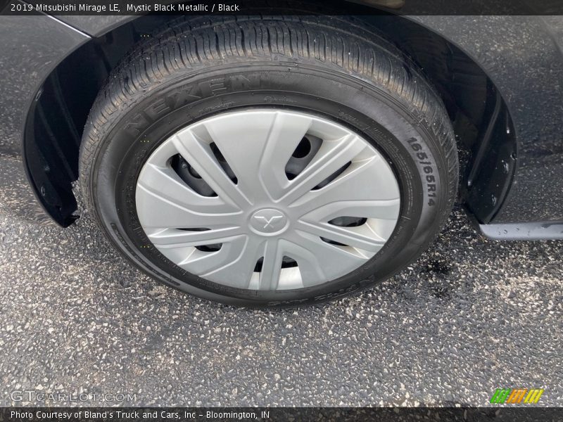 Mystic Black Metallic / Black 2019 Mitsubishi Mirage LE