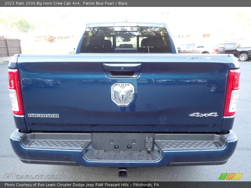 Patriot Blue Pearl / Black 2023 Ram 1500 Big Horn Crew Cab 4x4