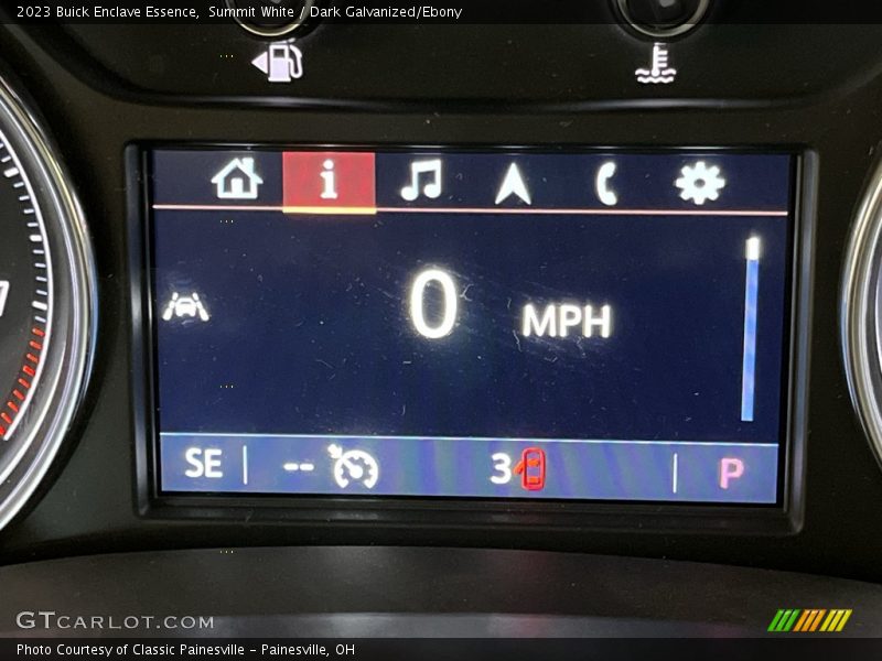 Summit White / Dark Galvanized/Ebony 2023 Buick Enclave Essence
