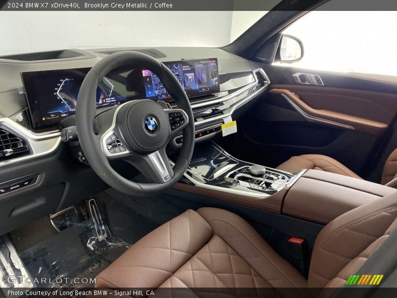  2024 X7 xDrive40i Coffee Interior