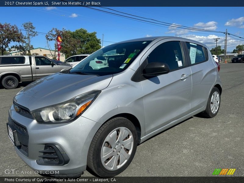 Silver Ice Metallic / Jet Black 2017 Chevrolet Spark LS