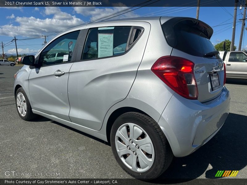 Silver Ice Metallic / Jet Black 2017 Chevrolet Spark LS