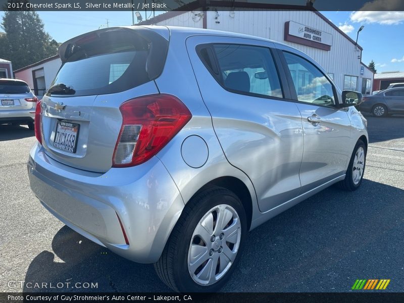 Silver Ice Metallic / Jet Black 2017 Chevrolet Spark LS