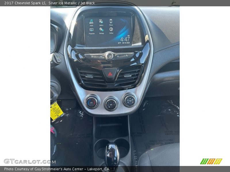 Silver Ice Metallic / Jet Black 2017 Chevrolet Spark LS