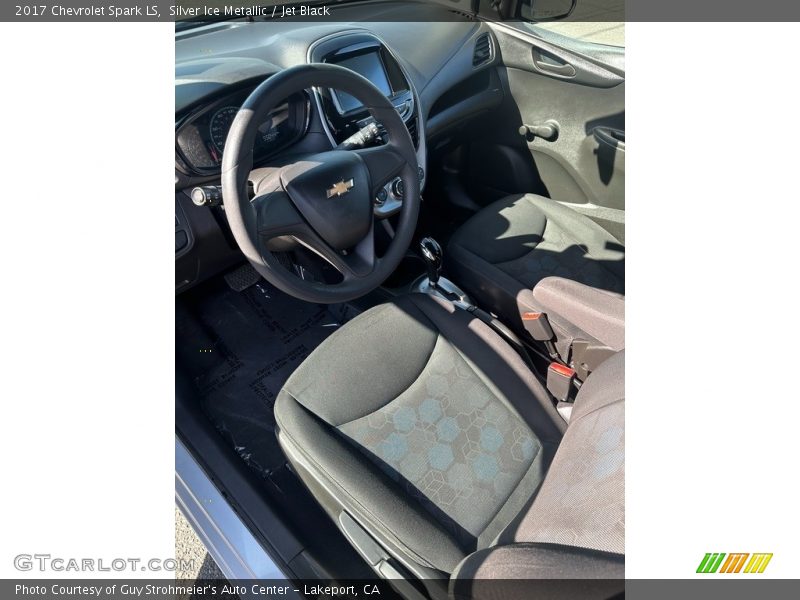 Silver Ice Metallic / Jet Black 2017 Chevrolet Spark LS