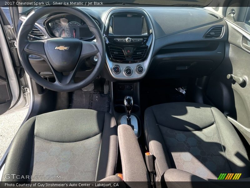 Silver Ice Metallic / Jet Black 2017 Chevrolet Spark LS