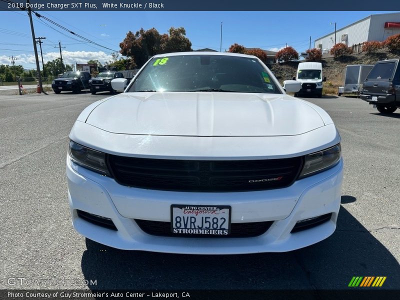 White Knuckle / Black 2018 Dodge Charger SXT Plus