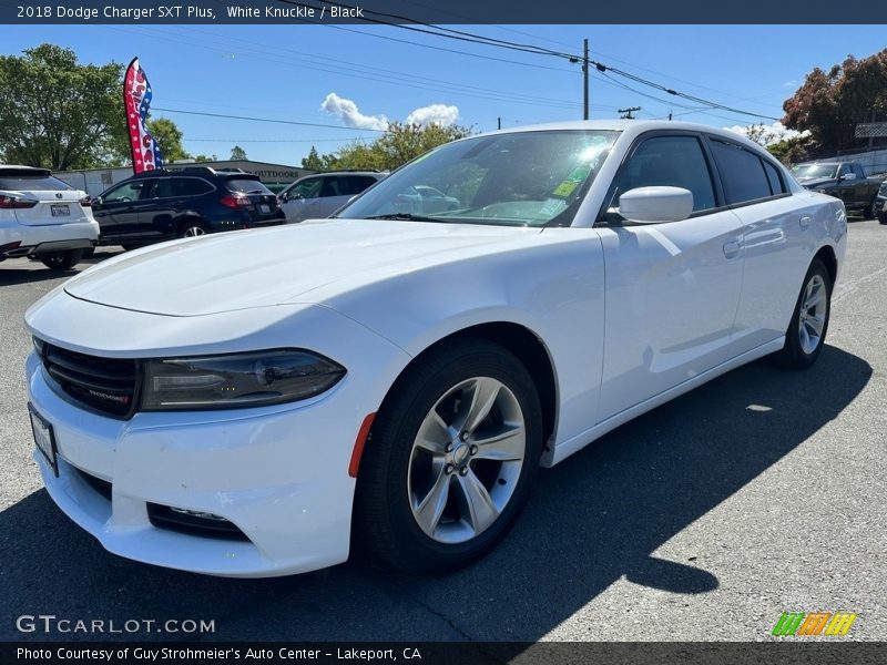 White Knuckle / Black 2018 Dodge Charger SXT Plus
