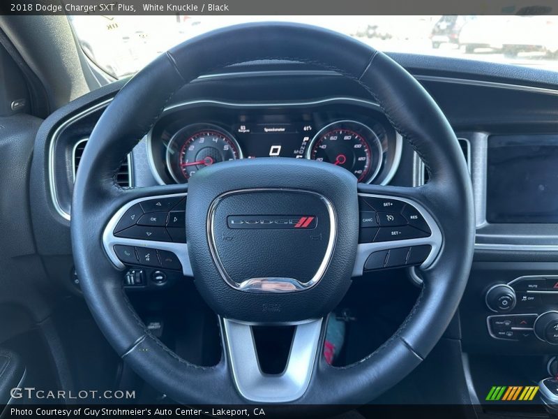 White Knuckle / Black 2018 Dodge Charger SXT Plus