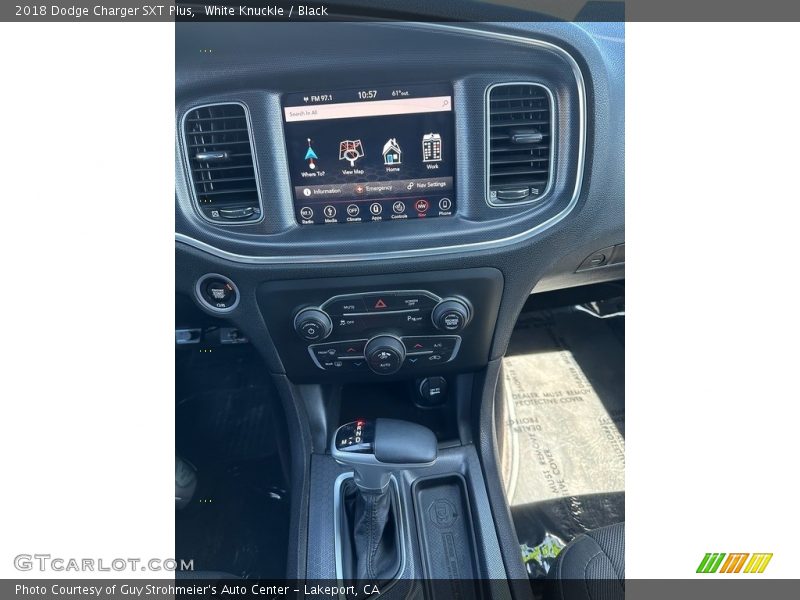 White Knuckle / Black 2018 Dodge Charger SXT Plus