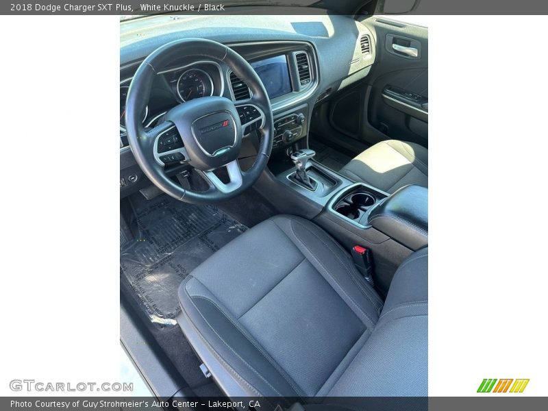 White Knuckle / Black 2018 Dodge Charger SXT Plus