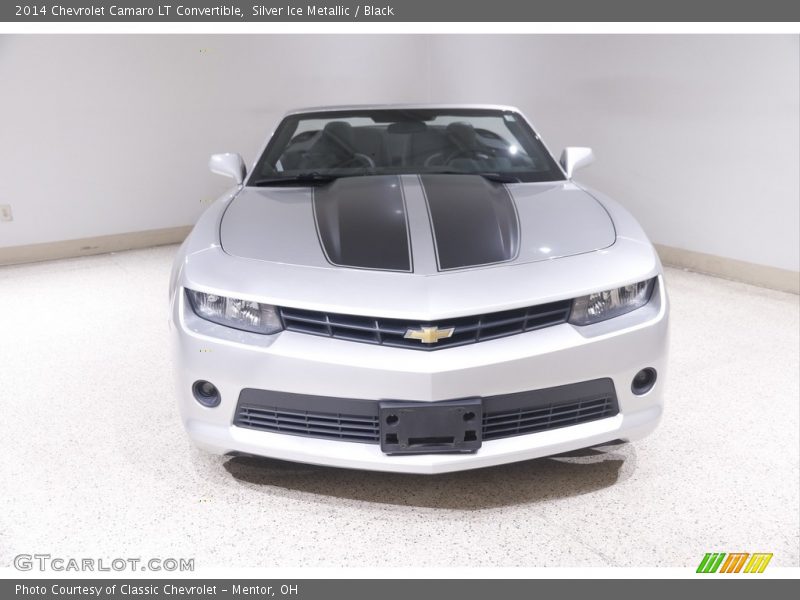 Silver Ice Metallic / Black 2014 Chevrolet Camaro LT Convertible
