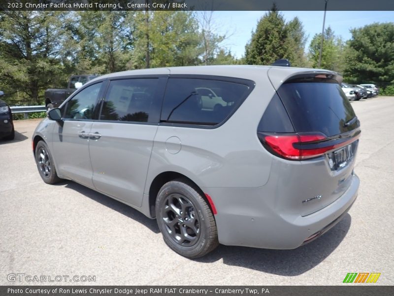 Ceramic Gray / Black 2023 Chrysler Pacifica Hybrid Touring L