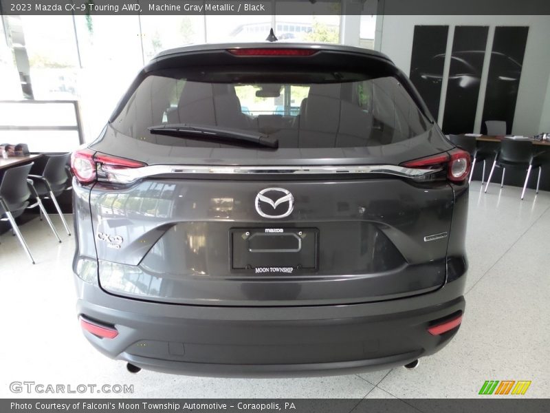 Machine Gray Metallic / Black 2023 Mazda CX-9 Touring AWD