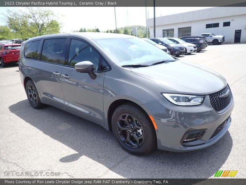 Ceramic Gray / Black 2023 Chrysler Pacifica Hybrid Touring L