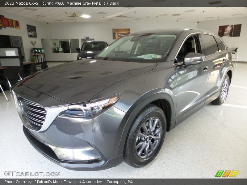 Machine Gray Metallic / Black 2023 Mazda CX-9 Touring AWD