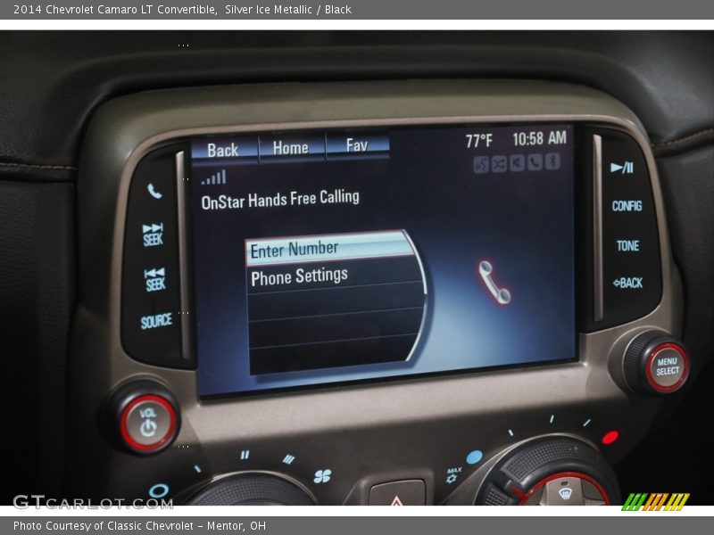 Silver Ice Metallic / Black 2014 Chevrolet Camaro LT Convertible
