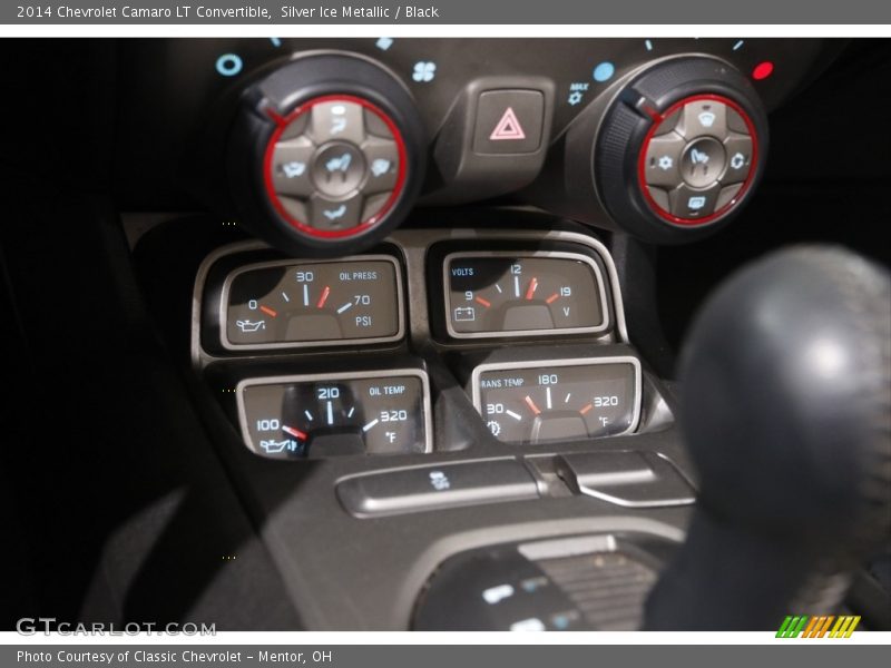 Silver Ice Metallic / Black 2014 Chevrolet Camaro LT Convertible