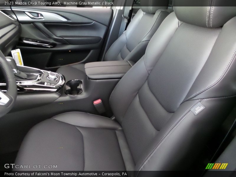 Machine Gray Metallic / Black 2023 Mazda CX-9 Touring AWD