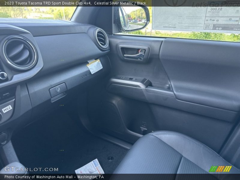 Celestial Silver Metallic / Black 2023 Toyota Tacoma TRD Sport Double Cab 4x4