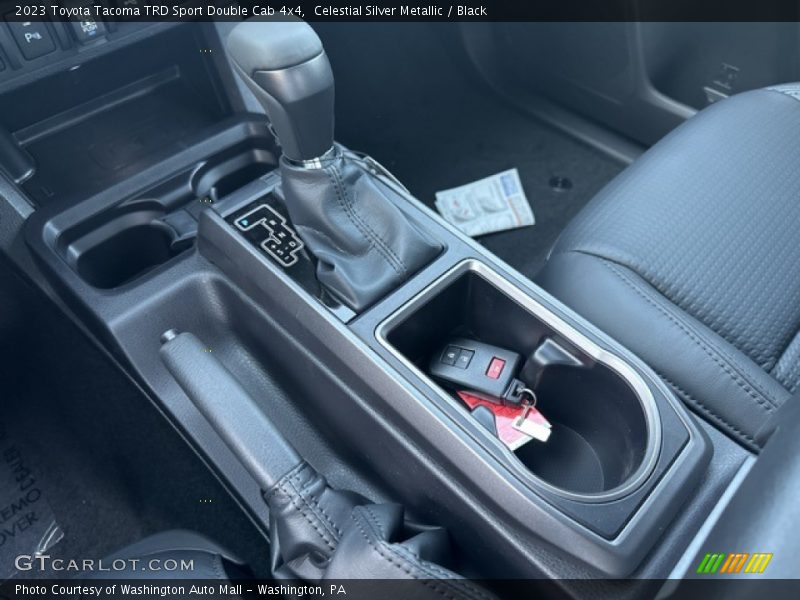 Celestial Silver Metallic / Black 2023 Toyota Tacoma TRD Sport Double Cab 4x4