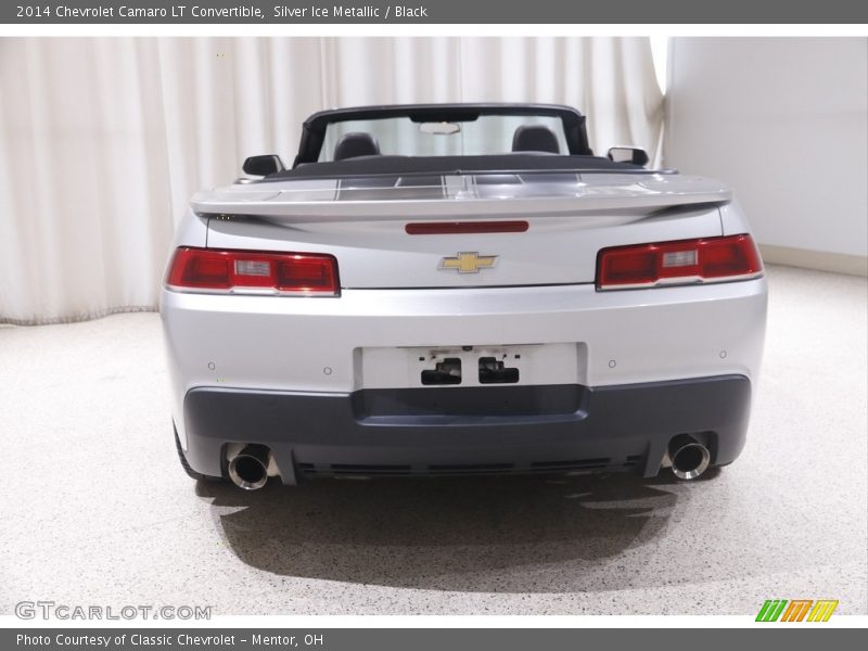Silver Ice Metallic / Black 2014 Chevrolet Camaro LT Convertible