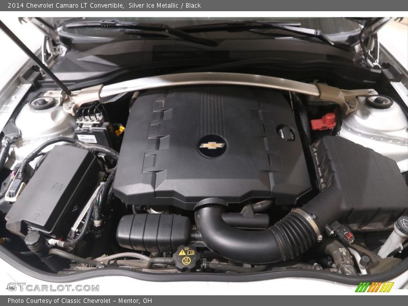 Silver Ice Metallic / Black 2014 Chevrolet Camaro LT Convertible