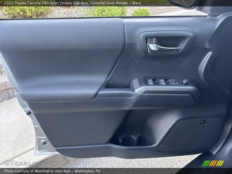 Celestial Silver Metallic / Black 2023 Toyota Tacoma TRD Sport Double Cab 4x4